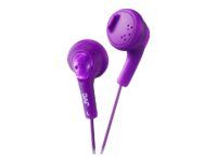 JVC HA-F160-V Gumy - Écouteurs - embout auriculaire - filaire - jack 3,5mm - violet raisin