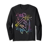 Long Jumper Colorsplash Long Jumping Kids Long Jump Long Sleeve T-Shirt