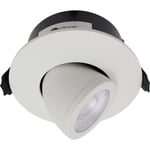 Nordtronic Low Profile downlight, 2700K, Ø7,5 cm