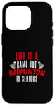 iPhone 16 Pro Life is a Game but Badminton is Serious Case