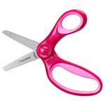 Fiskars Barnsax 13 cm, rosa/glitter