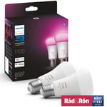 Philips Hue White Color Ambiance E27 1100lm 2-pack