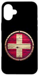 Coque pour iPhone 16 Plus Drapeau vintage de la Suisse vieilli Proud Swiss Patriot