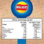 Walkers Baked Crisps Cheese & Onion  Multipack Snacks 18 x 6 Bags