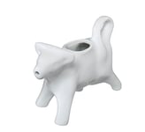 cilio Pot à lait de vache à lait | Porcelaine | Pot à lait en forme de vache | Avec poignée | Pichet pour lait à café et crème à café | Décoration de table de petit-déjeuner | Contenu 125 ml