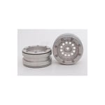 [FR] Metsafil Beadlock Wheels PT-Bullet Silver/Silver 1.9 (2 pcs) - MT0020SS