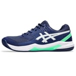 Asics Homme Gel-Dedicate 8 Clay Sneaker, Blue Expanse White, 46 EU