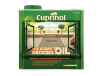 Cuprinol CUPDONO25L UV Guard Decking Oil Natural Oak 2.5 Litre