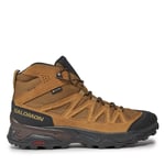 Trekking-skor Salomon X Ward Leather Mid GORE-TEX L47181800 Brun