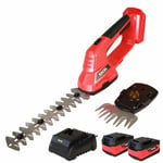 Electric Hedge Trimmer Cutter Cordless 18V Battery 2 x 5.0Ah Batteries & Charger