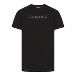 Nike Sportswear Men's Air Max Short Sleeve Cotton T Shirt Black