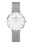 Petite 28 Sterling S White Silver Daniel Wellington