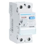 Disjoncteur à courant résiduel pur 2P 40A 30MA a 2 modules CDA240H - Hager