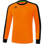 Erima Mixte Maillot Retro Star Manches Longues, New Orange/Noir, L EU