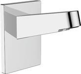 hansgrohe Pulsify S - Bras de douche pour douche de tête, Raccord mural pour pommeau de douche Pulsify S 260 mm, Chromé