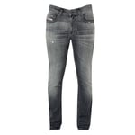 Diesel Mens Sleenker Grey Denim Jeans material_cotton - Size 32W/32L