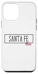 Coque pour iPhone 12 mini Santa Fe City, États-Unis, drapeau, État, voyages, États-Unis, Amérique, femmes, hommes