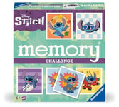 Ravensburger - 24697 - Challenge Memory® Disney Stitch - Un Memory Stimulant - pour 2 à 8 Fans de Stitch à partir de 6 Ans