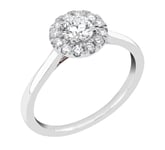 Midem Rome halo-diamantring 0,75ct MIWGL24103-190