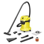 Karcher Bildammsugare Wd 3 V-17/6/20 Silver