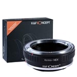 K&F Adapter Konica AR Lenses To Sony E NEX A6000 A7 A7R A7R II K/AR-NEX