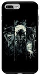 Coque pour iPhone 7 Plus/8 Plus Loup Alpha Loup-garou Meme Male Art Artwork Werewolf Wolf