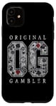 Coque pour iPhone 11 Jeu original de casino de Craps de machine à sous de poker