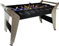 Leantoys Stort Foosballbord Grå På Hjul