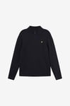 Lyle & Scott - Tröja 1/4 Zip Jumper - Blå