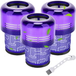 3-pack filterbyte för Dyson V11 /SV14/v15 Animal Torque Drive Total Clean dammsugare