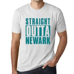 Homme Tee-Shirt Tout Droit Sorti De Newark - Straight Outta Newark - T-Shirt Graphique Éco-Responsable Vintage Cadeau Nouveauté