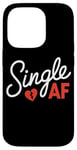 iPhone 14 Pro Funny Anti-Valentines Day Date Humor Single AF Case