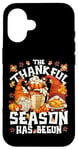 iPhone 16 Thankful Fall Gnomes For Autumn And Pumpkin Spice Lover Case