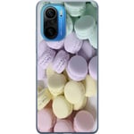 Xiaomi Poco F3 Transparent Mobilskal Macarons