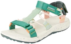 Merrell Femme Bravada 2 Strap Sport Sandale, Vert Pin, 42 EU