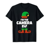 I'm The Camera Elf Family Pajama Christmas Man Photographer T-Shirt