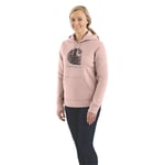 Carhartt regnforsvarer promo sweatshirt, Dame, Ash rose, XL