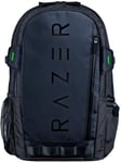 Razer Rogue V3 Backpack (15.6") - Sac à dos de voyage compact (compartiment pour ordinateur portable jusqu'à 15 pouces, résistant à l'usure, housse extérieure en polyester) Noir