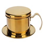 Stainless Steel Vietnamese Style Coffee Maker Pot Coffee Drip Brewer For Home Ki