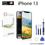 OuiSmart® ECRAN LCD POUR IPHONE 13 INCELL VITRE TACTILE SUR CHASSIS NOIR + OUTIL