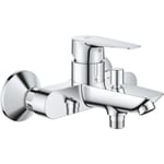 Mitigeur monocommande Bain / Douche - GROHE - Start Edge - Chromé - Economie d'eau - Garantie 5 ans