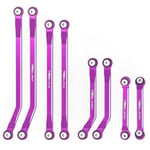 Treal High Clearance Alu Link Set Purple SCX24