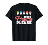 More Piragua Please Shaved Ice Fruit Puerto Rico T-Shirt