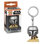 Funko Pop Keychain: The Mandalorian - The Mandalorian W Booster