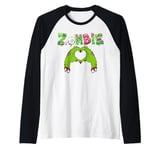 Cool Zombie T shirt For Men and Women Zombie Apocalypse Tee Raglan Baseball Tee