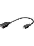 Pro USB OTG MicroUSB B - 0.2m