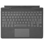 Rii Bluetooth Microsoft Surface Pro Keyboard with Touchpad, 7 Color Backlit, Compatible with Microsoft Surface Pro 8/Pro 9/Pro X Only, Ultra-Slim Portable Wireless Keyboard with Type Cover, UK Layout