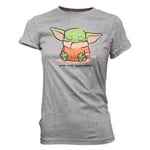 Star Wars Funko The Mandalorian Loose POP! Tees Ladies T-Shirt Cute  (US IMPORT)