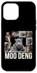 iPhone 12 Pro Max Funny Cute Pygmy Hippo Moo Deng Snapshots Photos Case