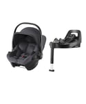 Britax Baby-Safe Core babyskydd med Vario 5Z bas - Midnight Grey